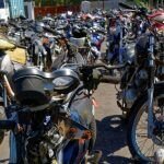 Exhibición y remate de motos fiscales