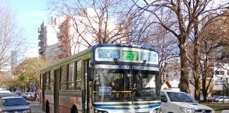 Líneas 257, 580 y 582 nuevamente de paro
