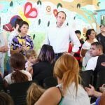 Mayra Mendoza visitó el Hospital de Solano