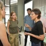 Mayra recorrió la oficina de la Agencia de Fiscalización y Control Comunal de la Municipalidad de Quilmes