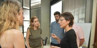 Mayra recorrió la oficina de la Agencia de Fiscalización y Control Comunal de la Municipalidad de Quilmes