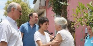 Mayra Mendoza y Daniel Gollán encabezaron jornada de prevención de Dengue, Zika y Chikungunya