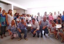 Molina inauguró un jardín en La Cañada