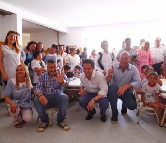 Molina inauguró un jardín en La Cañada