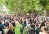 Talleres barriales mostraron sus trabajos en la Plaza San Martín