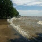 SUDESTADA: Rige ALERTA por crecida del rio para esta noche