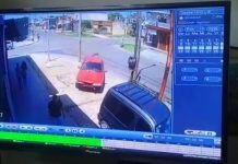 Perdió el control de su vehículo y de milagro no lastimó a nadie