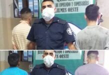 Detienen a cuatro jóvenes en calle 891