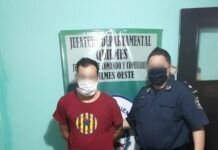 Tiroteó la casa de una mujer y terminó detenido