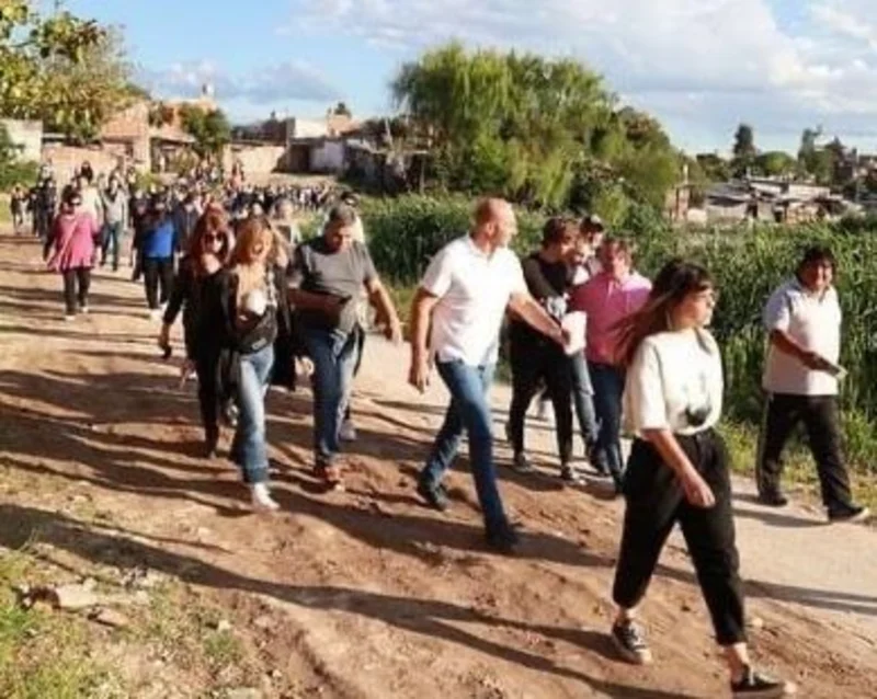 Martiniano Molina en Villa Itatí