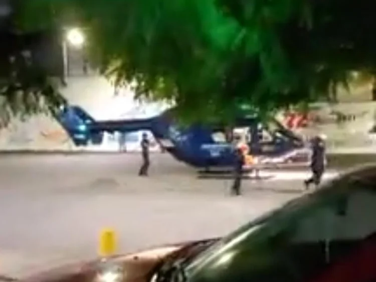 Comisario baleado en calle 838