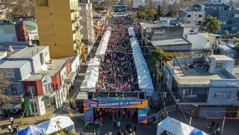 Más de 50.000 vecinos participaron de los festejos por el 356º aniversario 356º aniversario de Quilmes