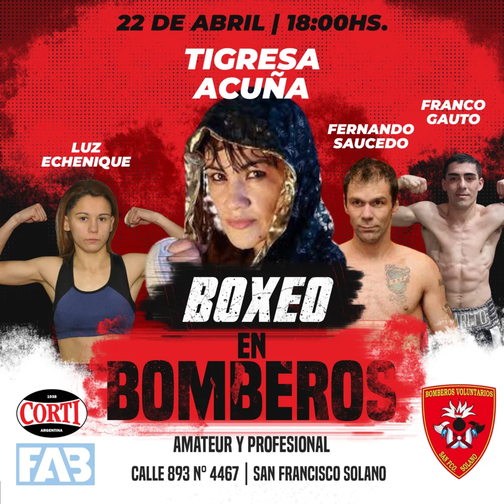 “La Tigresa” Acuña dará una exhibición de boxeo en Solano “La Tigresa” Acuña dará una exhibición de boxeo en Solano