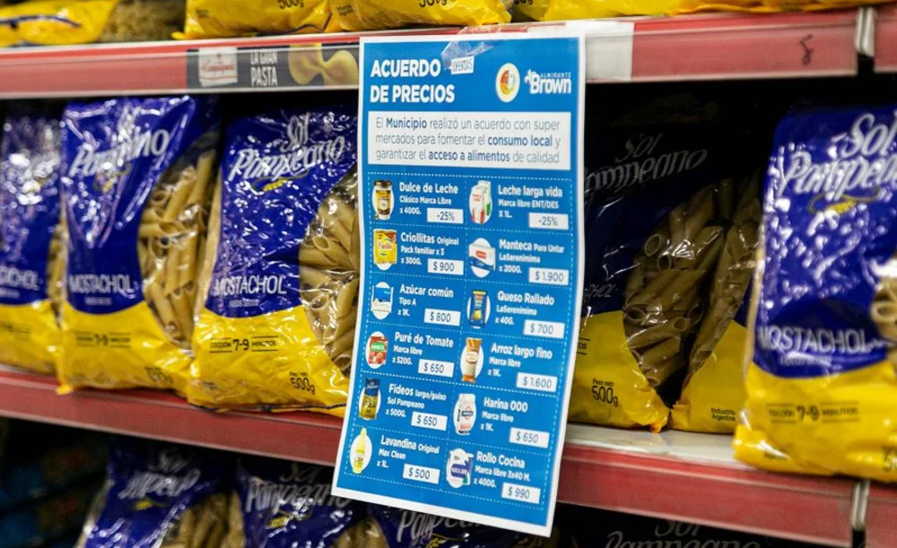 Acuerdo de precios con supermercados chinos