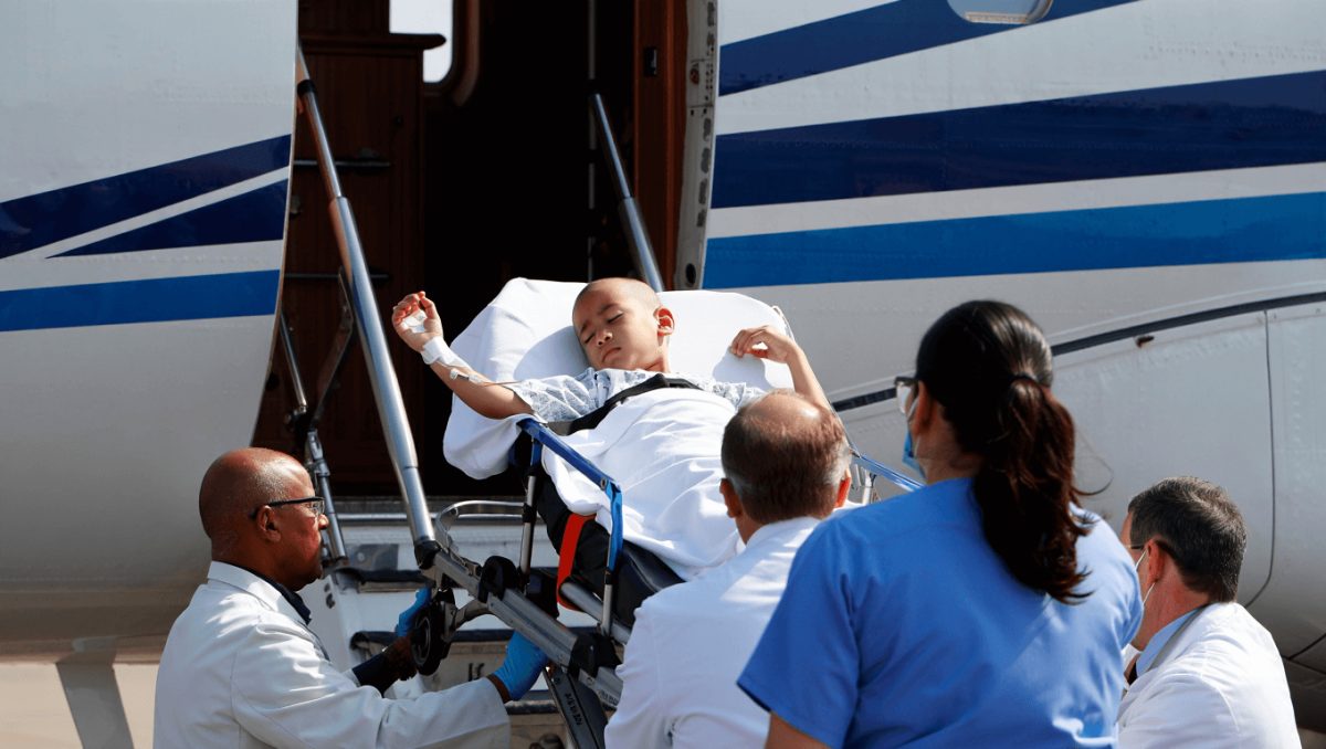 Trasladan al Hospital Garrahan al nene de 2 años que fue diagnosticado con cáncer en sus vacaciones en Florianópolis