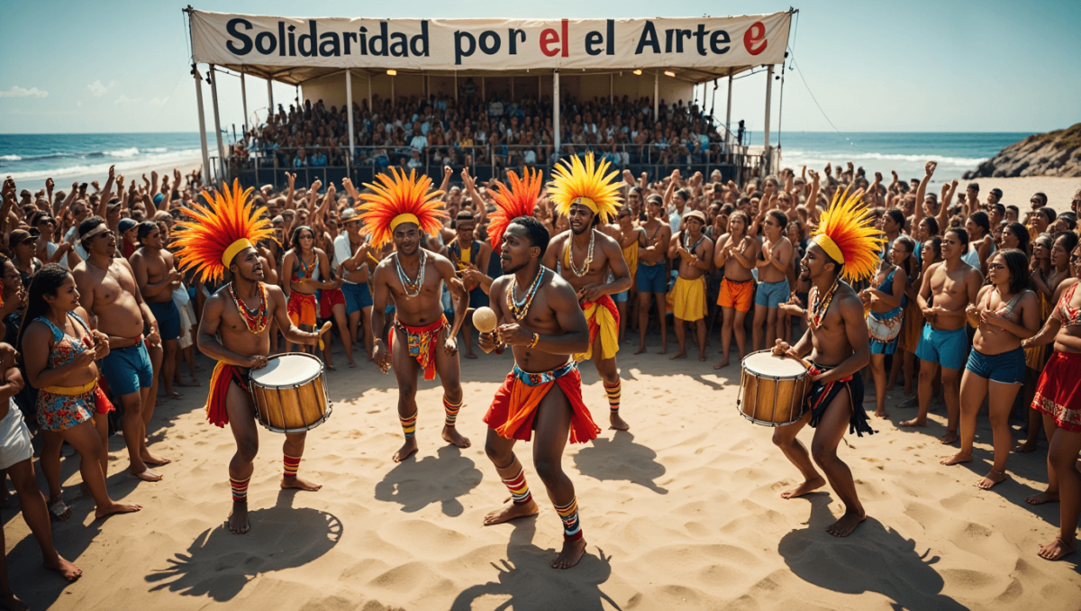 Verano 2026: la movida solidaria en Punta del Este que combinó arte con candombe
