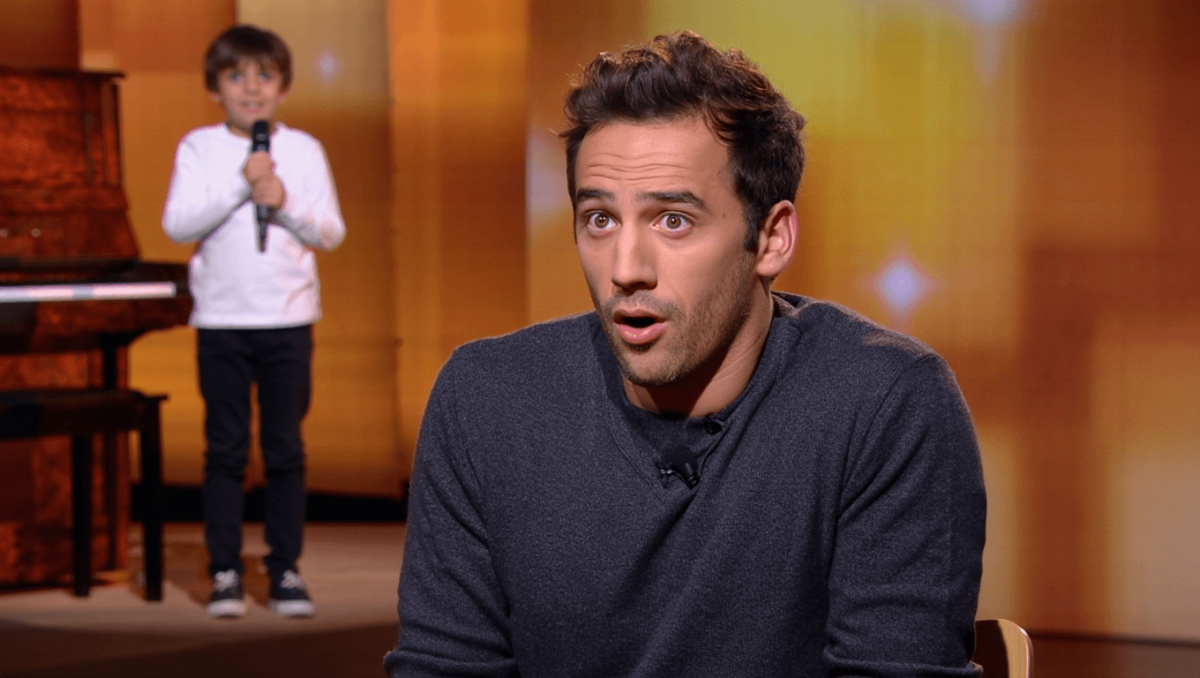 Es mi sueño. Abel Pintos se quebró en vivo tras la interpretación de un niño de 13 años