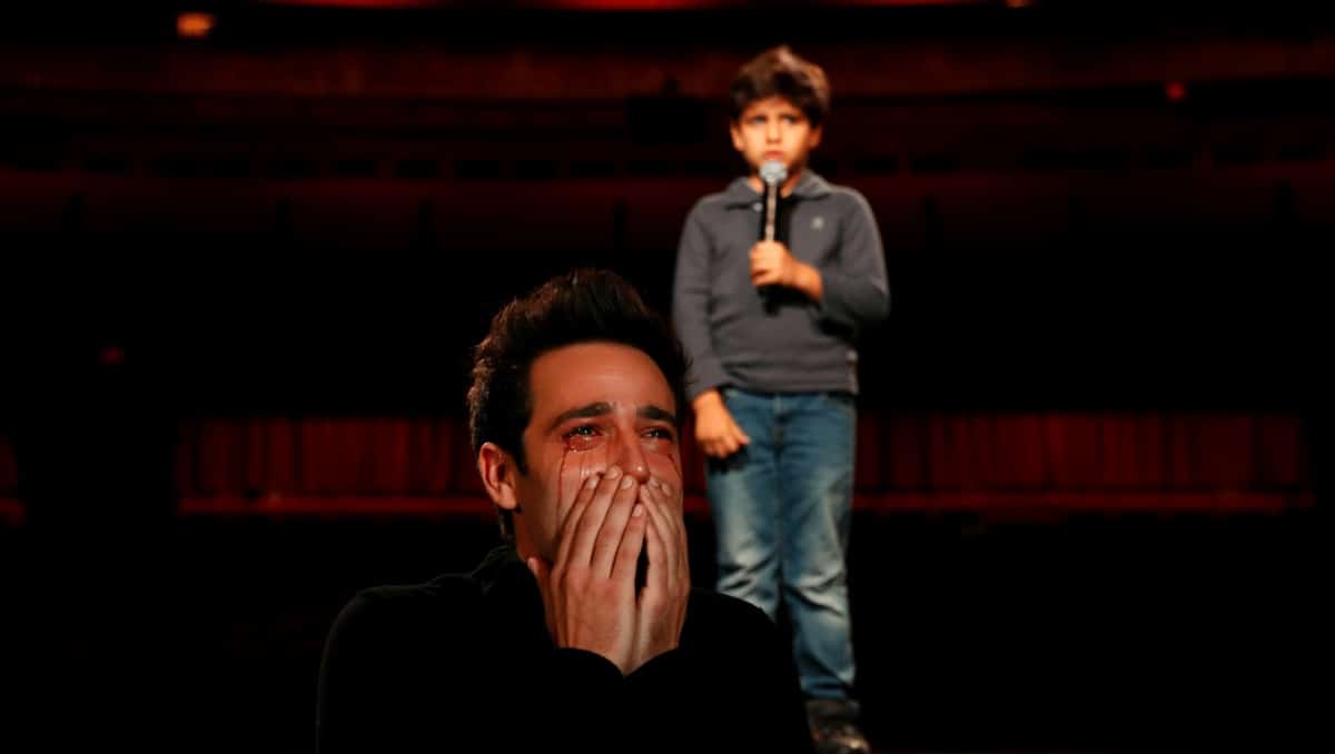 Tiene 13 años y emocionó a Abel Pintos al cantar uno de sus hits: “Estoy nervioso y contento”
