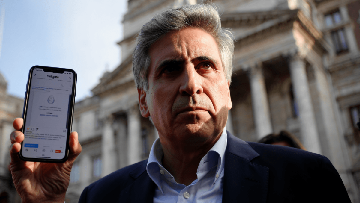 Milei posteó un mensaje sugestivo en Instagram en medio de tensiones internas