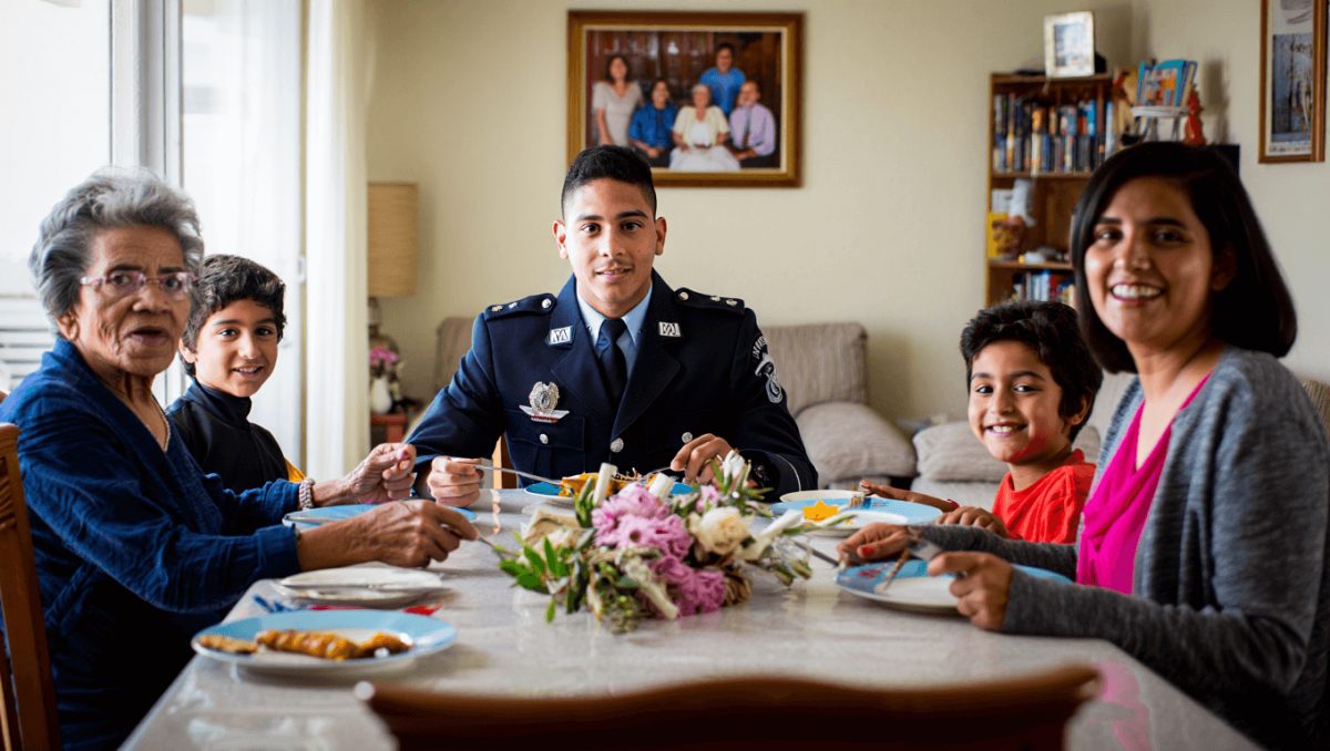 Nahuel Gallo cenó con su familia por primera vez después de 448 días