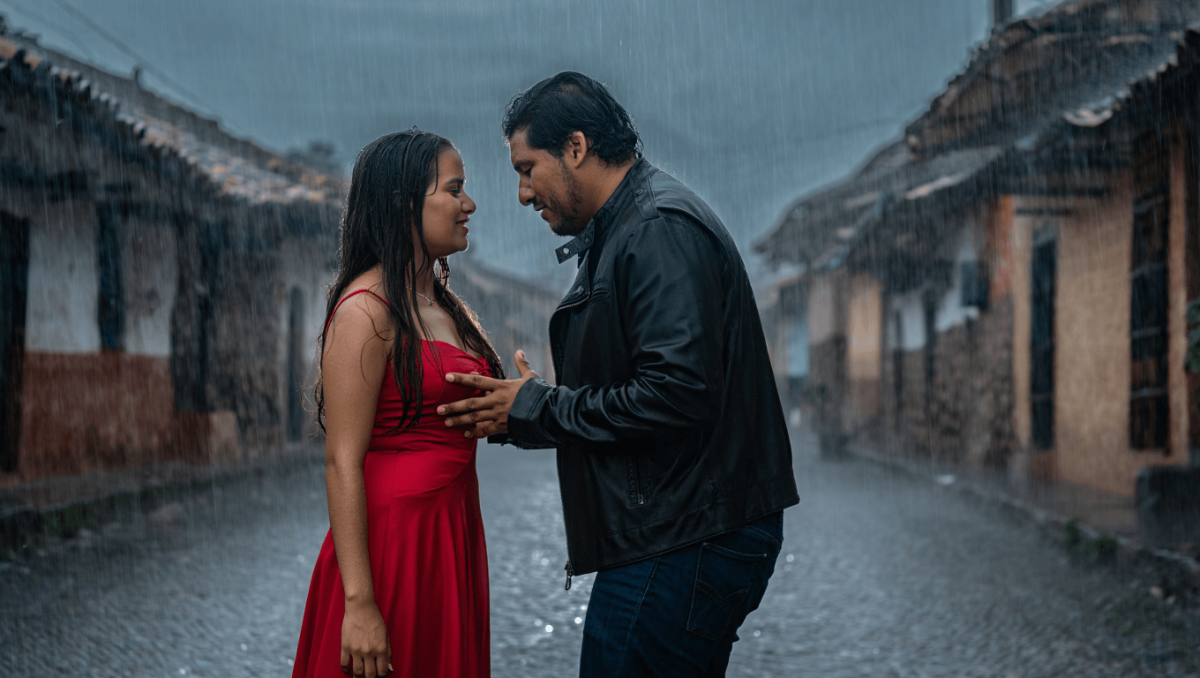 Tremenda sorpresa. Euge Quevedo y Q’Lokura cantaron en El Buen Pastor bajo la lluvia