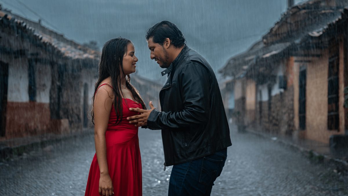 Tremenda sorpresa. Euge Quevedo y Q’Lokura cantaron en El Buen Pastor bajo la lluvia