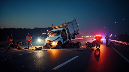 Tragedia en La Rioja: una moto remolcaba a otra, una camioneta las chocó y murió un joven