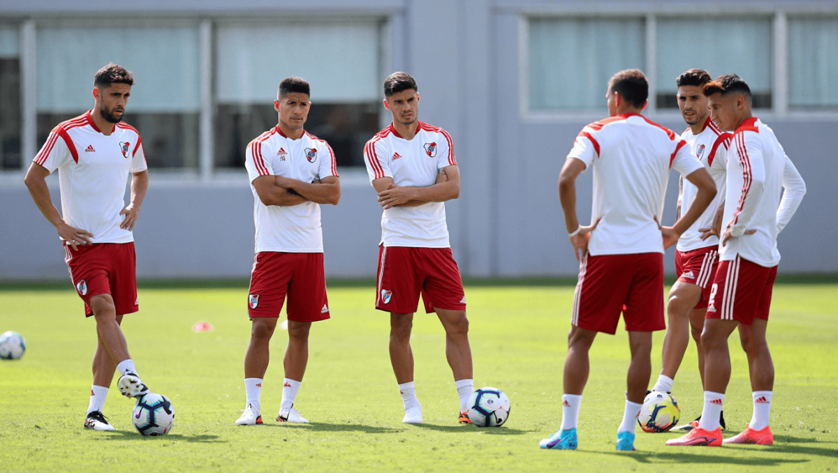 Los apartados de River, lejos del predio de Ezeiza y a la espera de una salida