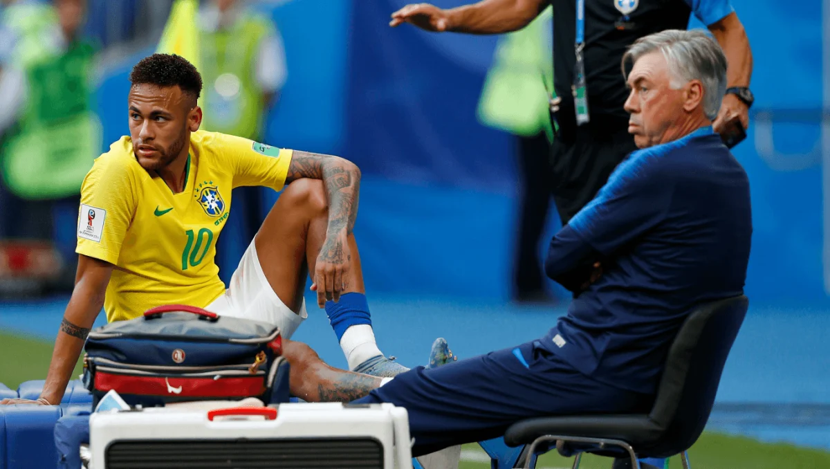 Ancelotti y la lesión de Neymar que preocupa a Brasil de cara al Mundial