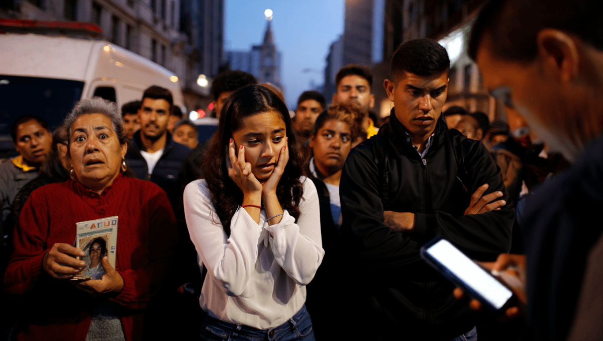 “Es una situación demencial”: el drama de los venezolanos en Buenos Aires que no saben nada de sus familiares tras el terremoto
