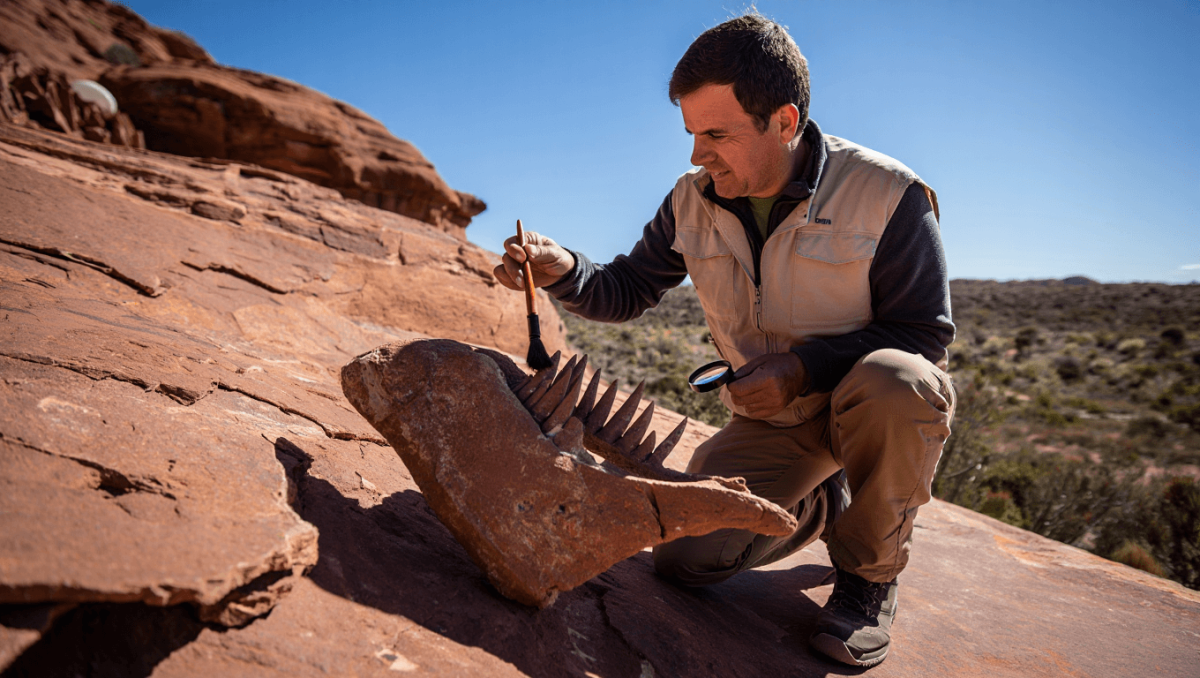 Hallaron en La Rioja fósiles de un animal prehistórico anterior a los dinosaurios