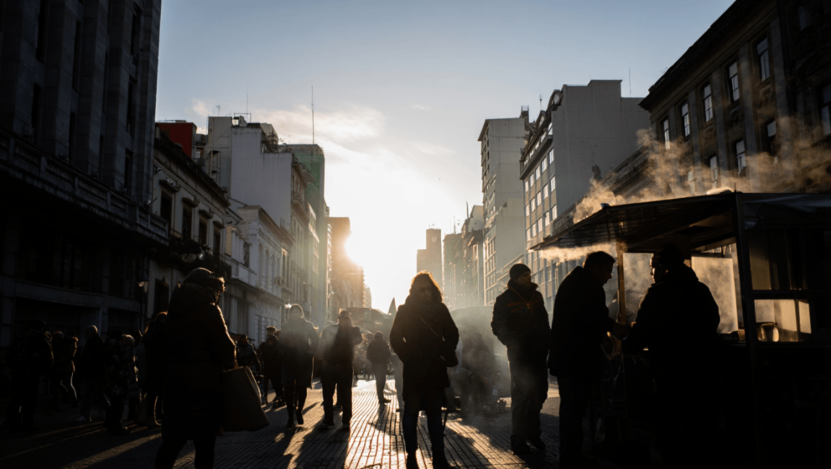 Mañana helada y tarde agradable: en la Ciudad la térmica bajó a 1,2° y en el Gran Buenos Aires tuvo registros bajo cero