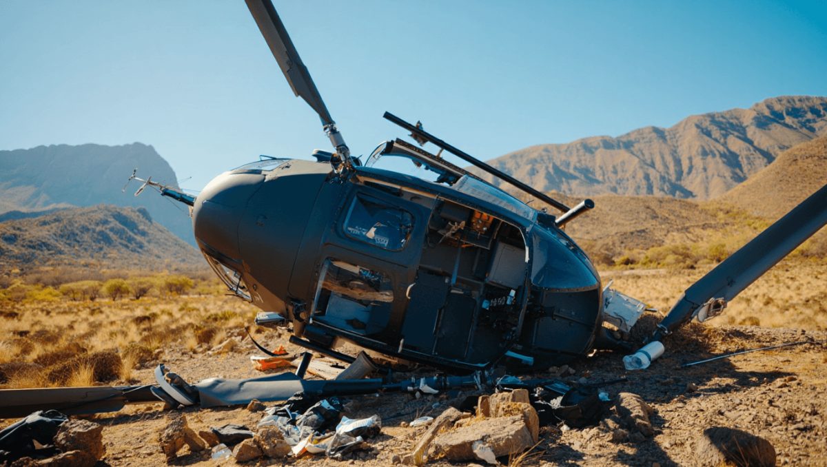 Habló uno de los primeros testigos que llegó al lugar de la tragedia del helicóptero en San Juan: “El panorama era desolador”