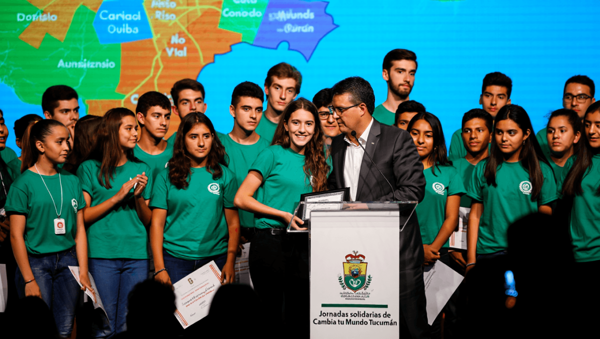 El Gobierno declaró de Interés Provincial las jornadas solidarias de "Cambia tu Mundo Tucumán"