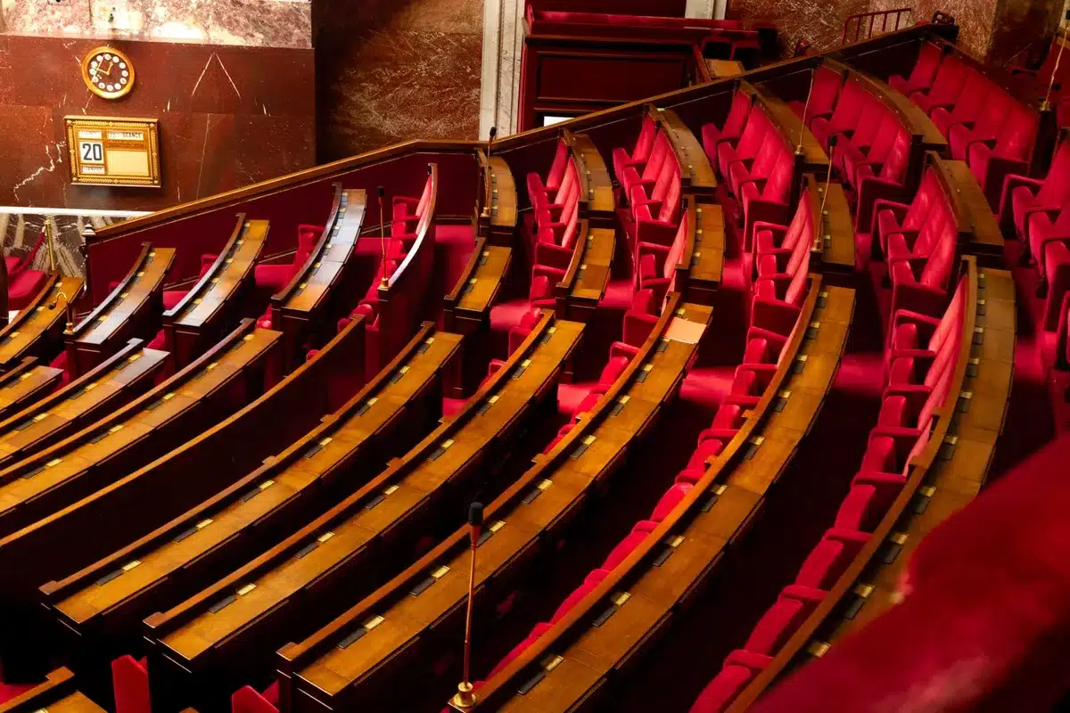 Hemiciclo del Congreso Nacional durante una sesi&oacute;n legislativa